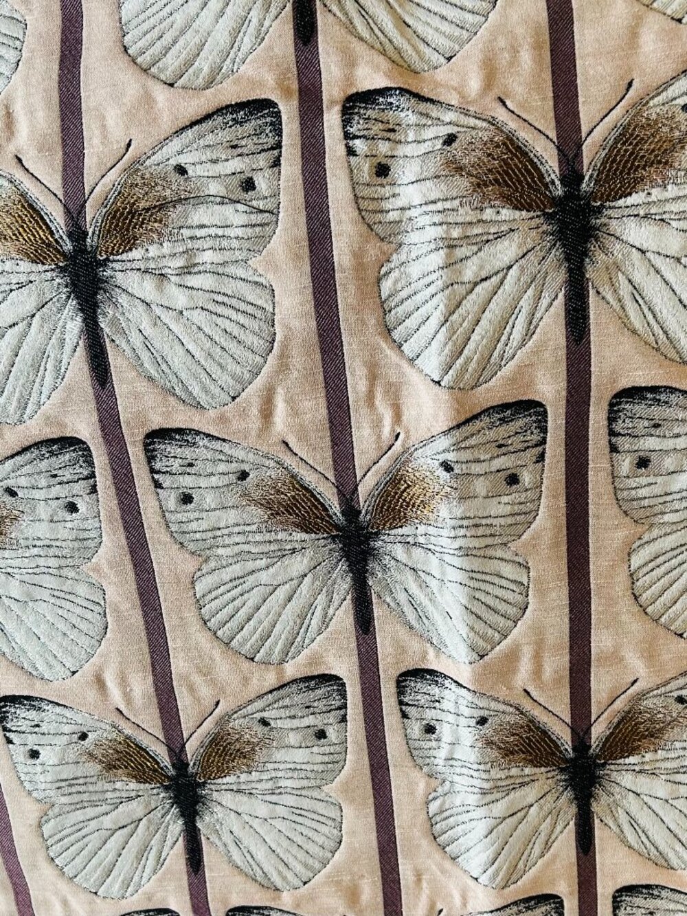 Fabricut Butterfly Garden Remnant - 1.5 yards